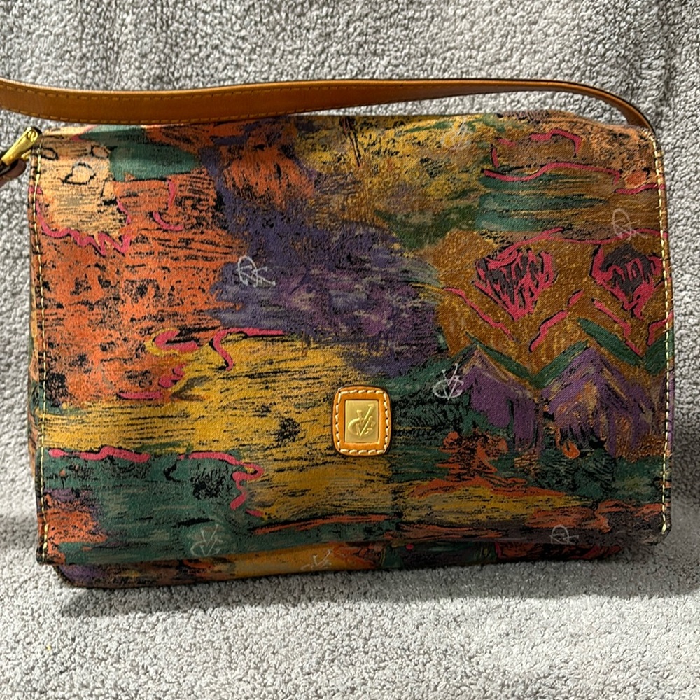 Multicolored shoulder bag